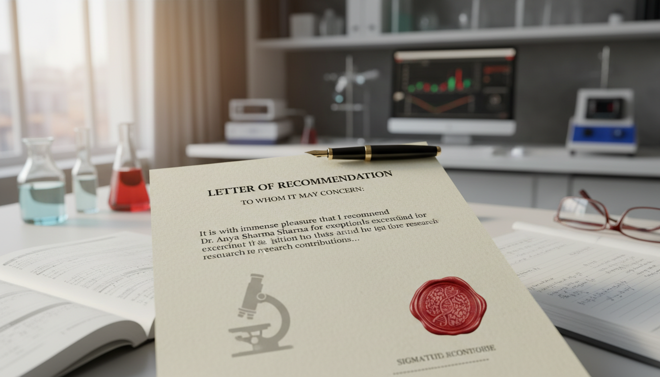Letter of Recommendation